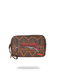 LEOPARDS IN PARIS TOILETRY AKA MONEY BAG