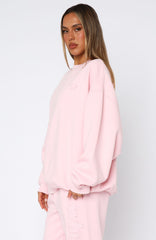 From The Archives Lexi Oversized Sweater Pink