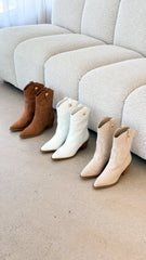 Darla Boot - Sand Suede