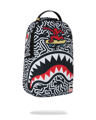 KEITH HARING SKATER SHARK DLXSR BACKPACK