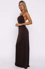 Amore Maxi Dress Dark Chocolate