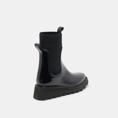 TROPIC H2O BOOTS MIDNIGHT PATENT STELLA - re:vita