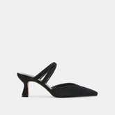 LINORE HEELS ONYX SUEDE