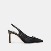 YELA HEELS BLACK TULLE