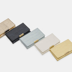 MINI-ME WALLET WHITE CROCO STELLA