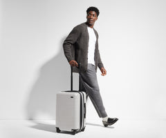 The Carry-On Flex in Cloud Gray