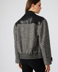 MERCEDES COAT BLACK MULTI