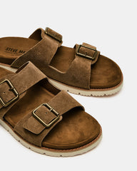 CORBAN TOBACCO SUEDE