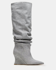 DISTORTION GREY FABRIC