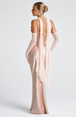 Ayla Scarf - Soft Peach Accessories ONE SIZE Babyboo Fashion Premium Exclusive Design