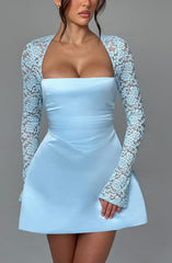 Sadie Mini Dress - Blue Dress Babyboo Fashion Premium Exclusive Design