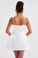 Sofie Mini Dress - Ivory Dress Babyboo Fashion Premium Exclusive Design