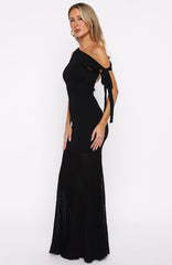 Accidentally In Love Maxi Dress Black