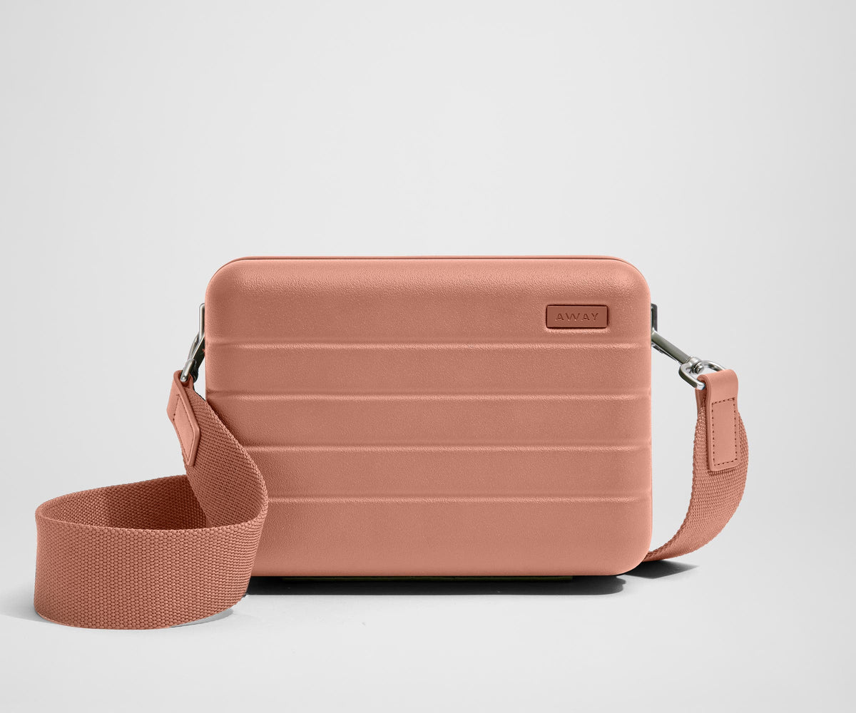 The Mini Crossbody in Clay Pink