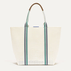 PLP |The Lightweight Tote in Birdie shown from the front.