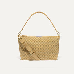 PLP |The Daily Crossbody Bag in Golden Sun shown from the front.
