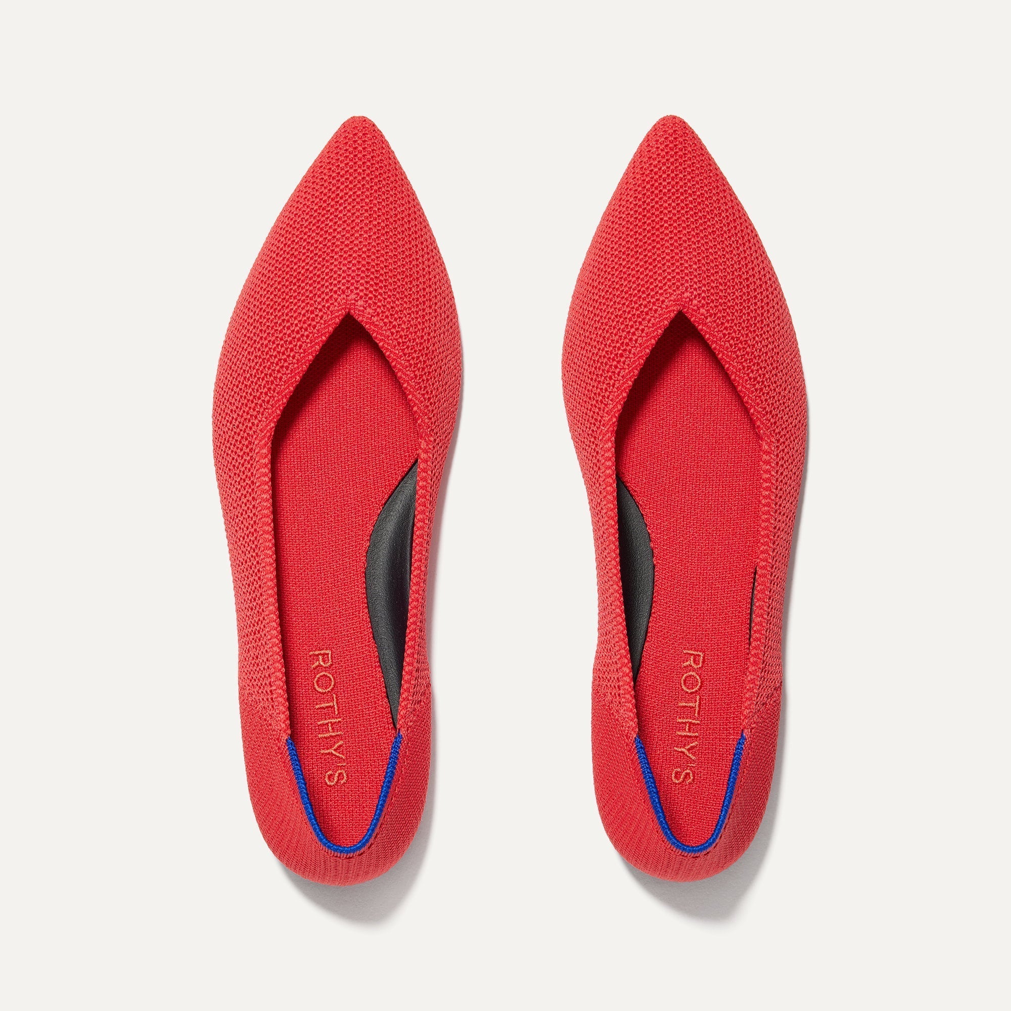 The Point II in Glamour Red shown from the top.