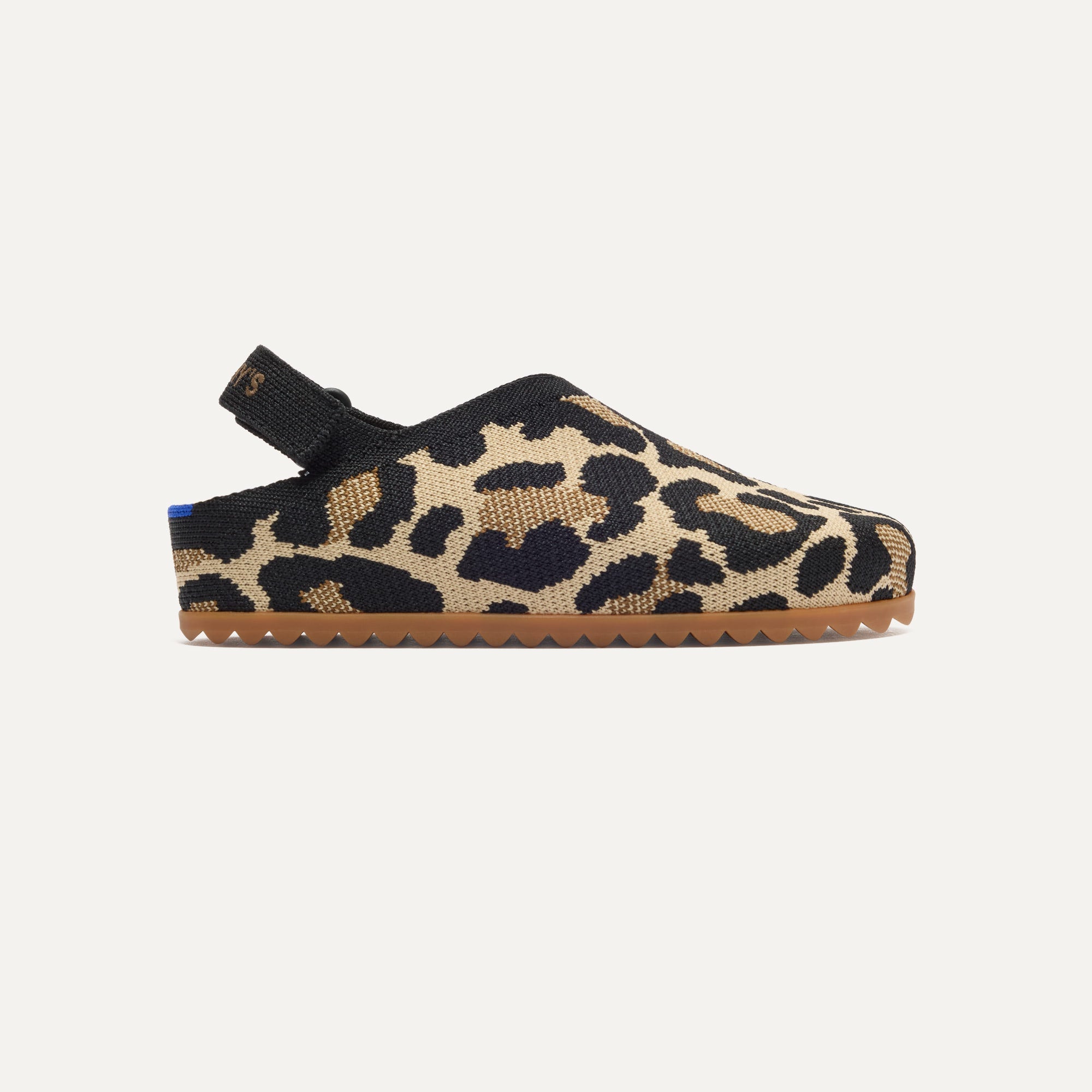 The Kids Clog in Desert Cat shown from the side.
