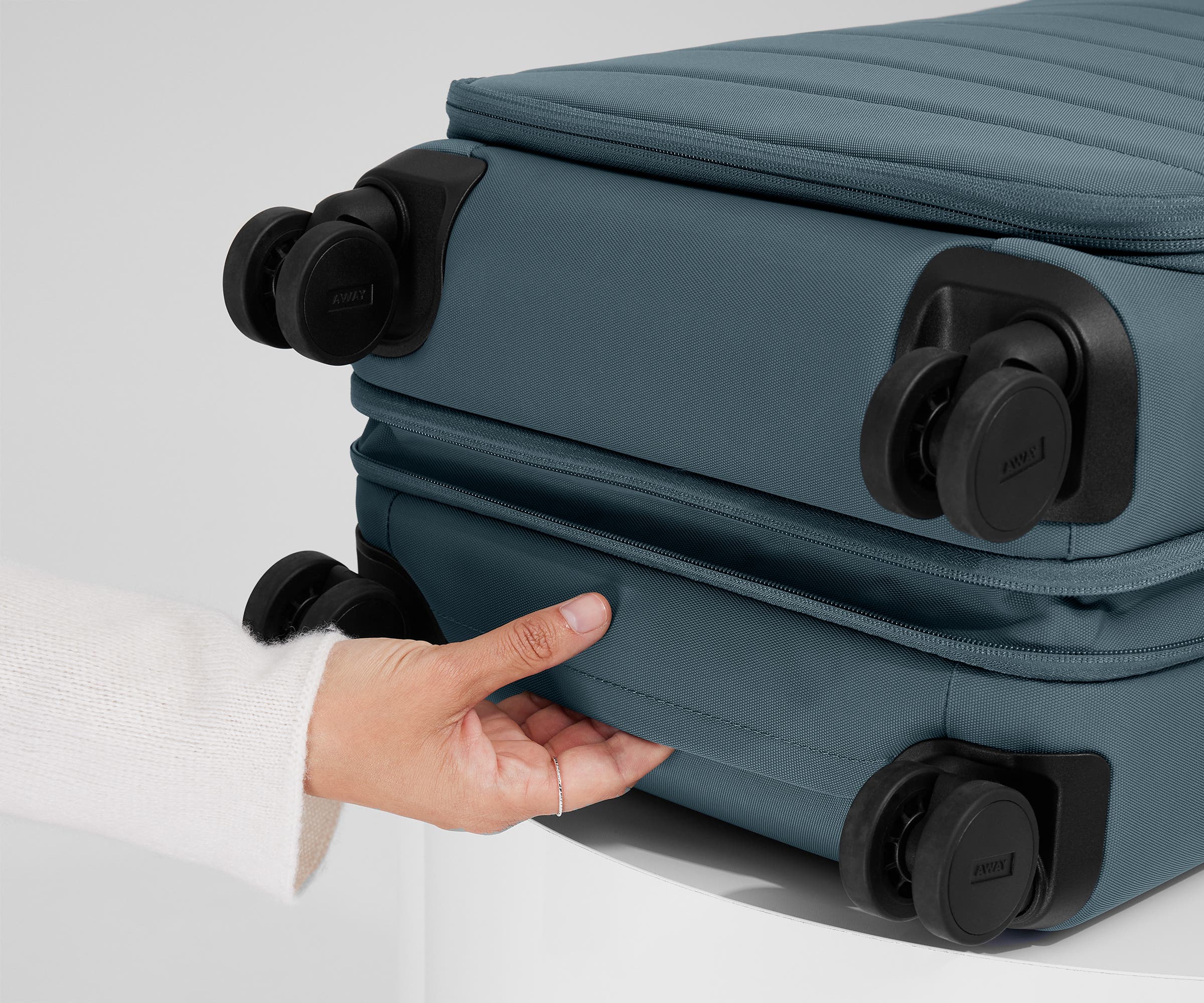 The Softside Carry-On in Coast Blue