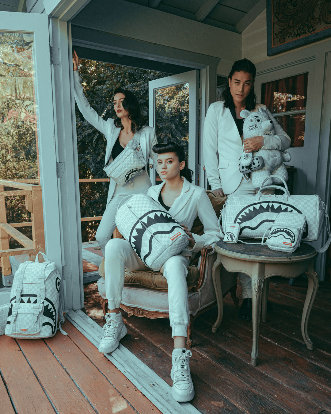 SPLIT THE CHECK (PEARL) BACKPACK (DLXV)