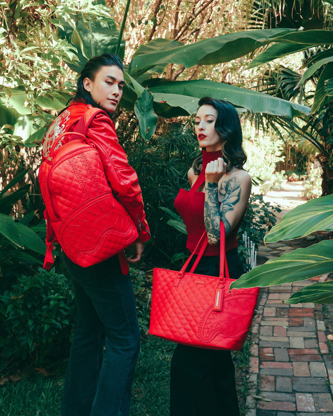RED RIVIERA BACKPACK (DLXV)