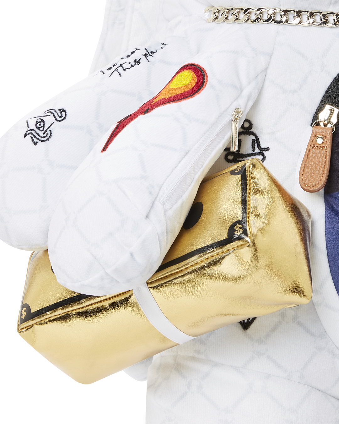 UFO SPACED OUT MONEYBEAR TEDDYBEAR BACKPACK