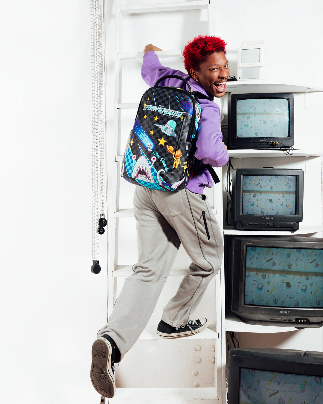 WTF ALIEN INVASION BACKPACK (DLXV)