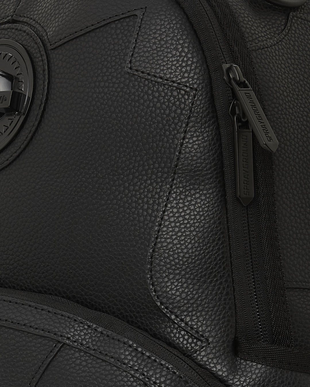 HEAVY METAL SHARK BLACK BACKPACK (DLXV)