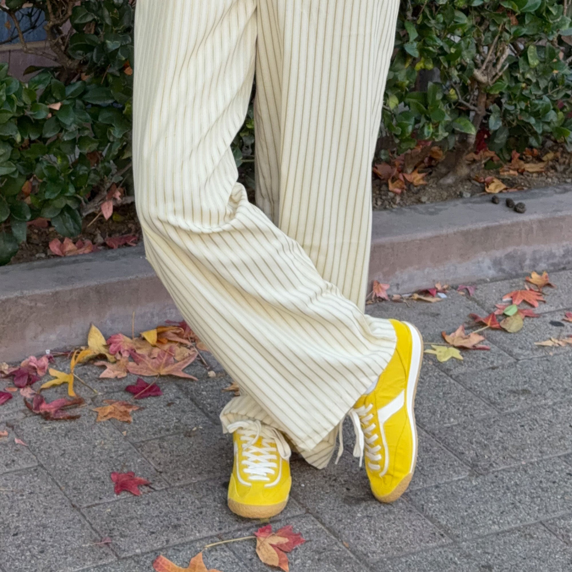 SARIYA SNEAKERS YELLOW NYLON