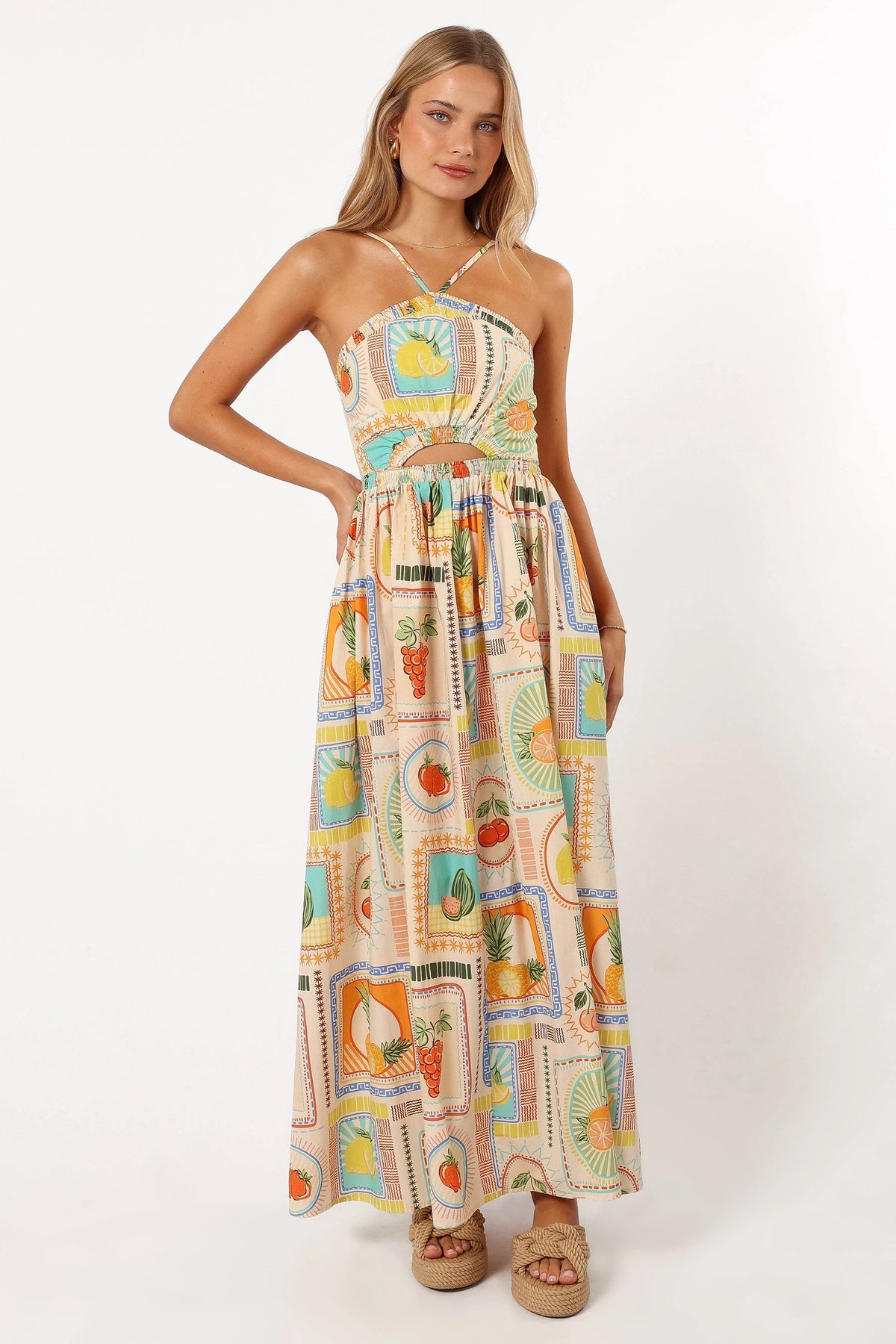 Madeira Maxi Dress - Agata Print