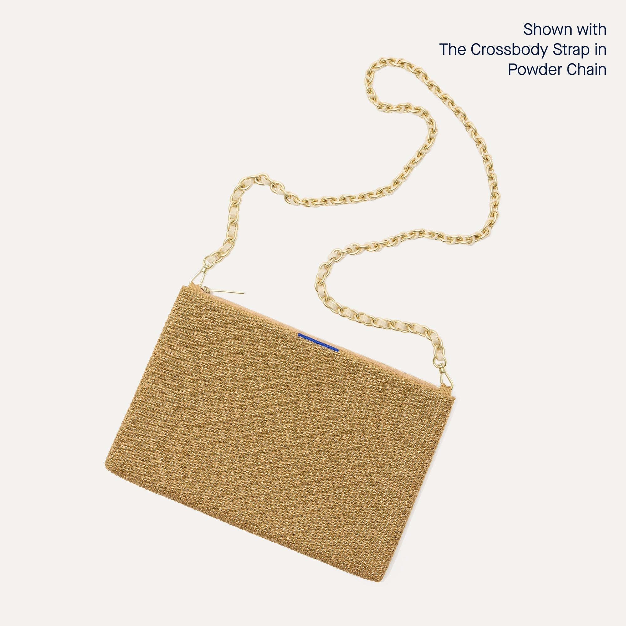 The Convertible Clutch - Glitzy Gold