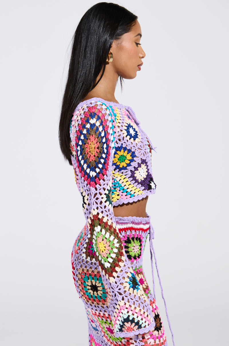 SHINE ON YOU CROCHET TOP