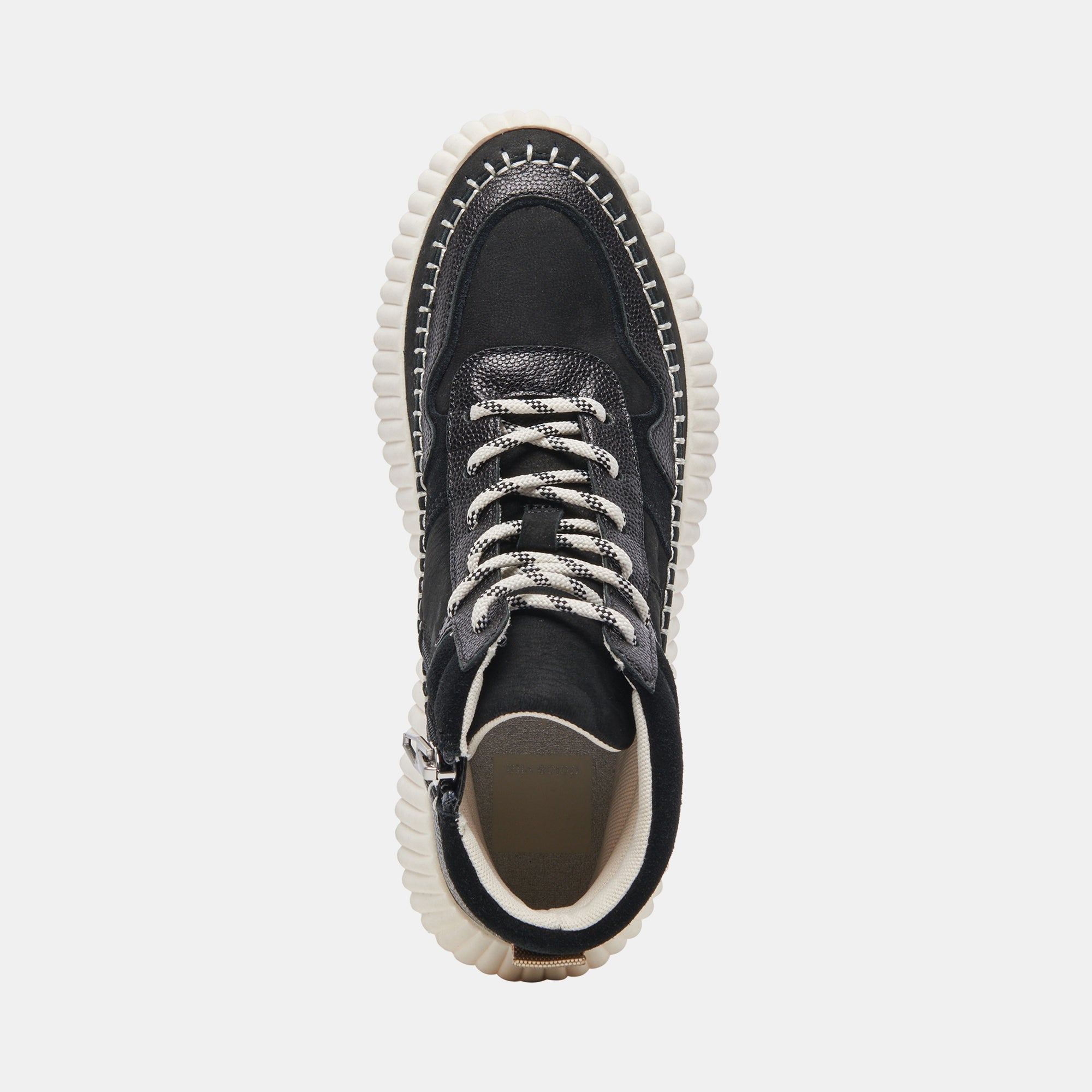 DALEY SNEAKERS BLACK MULTI SUEDE - re:vita