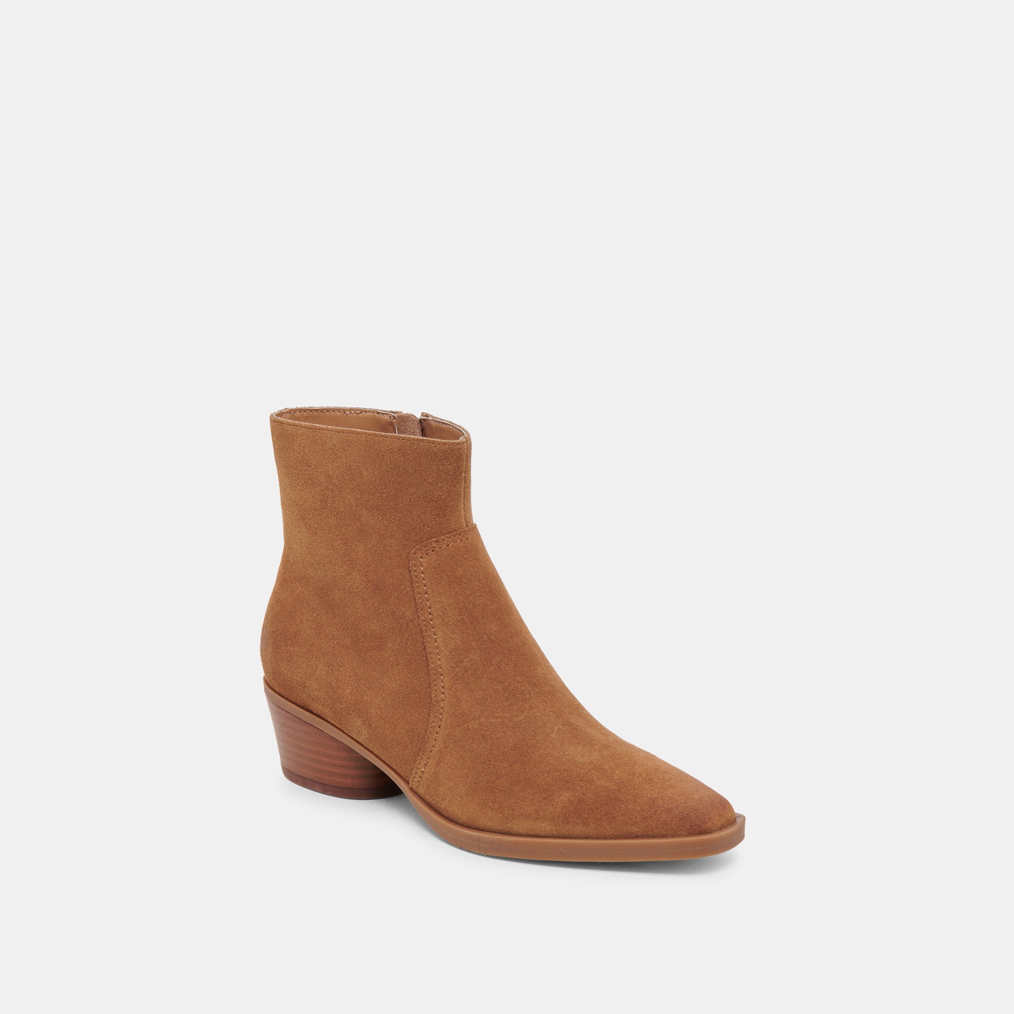 FAHARI H2O WIDE BOOTIES BROWN SUEDE