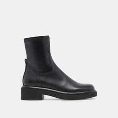 SIMAYA H2O WIDE BOOTS BLACK LEATHER