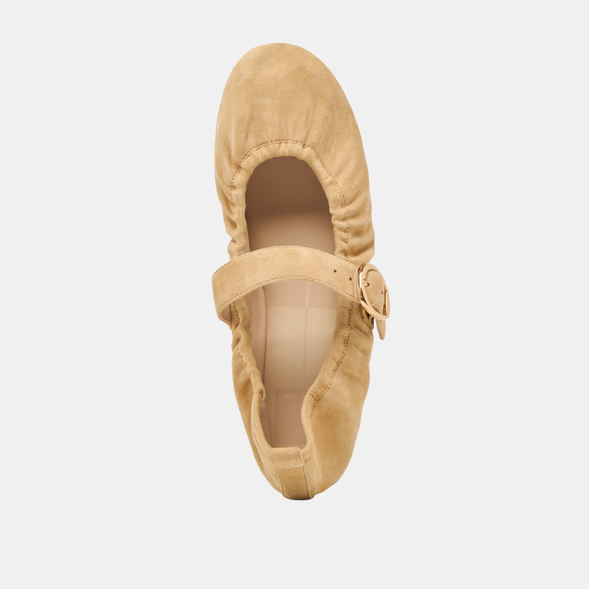 CAELY BALLET FLATS HONEY SUEDE