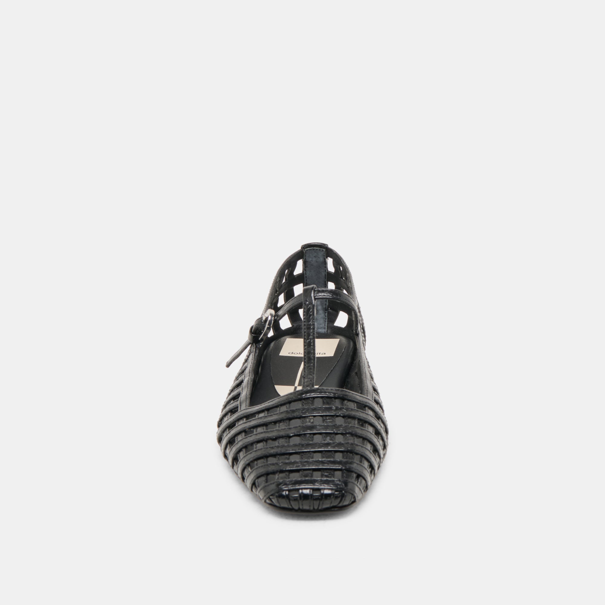 RAINS BALLET FLATS BLACK STELLA