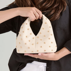 DAHLIA HANDBAG CREAM STELLA