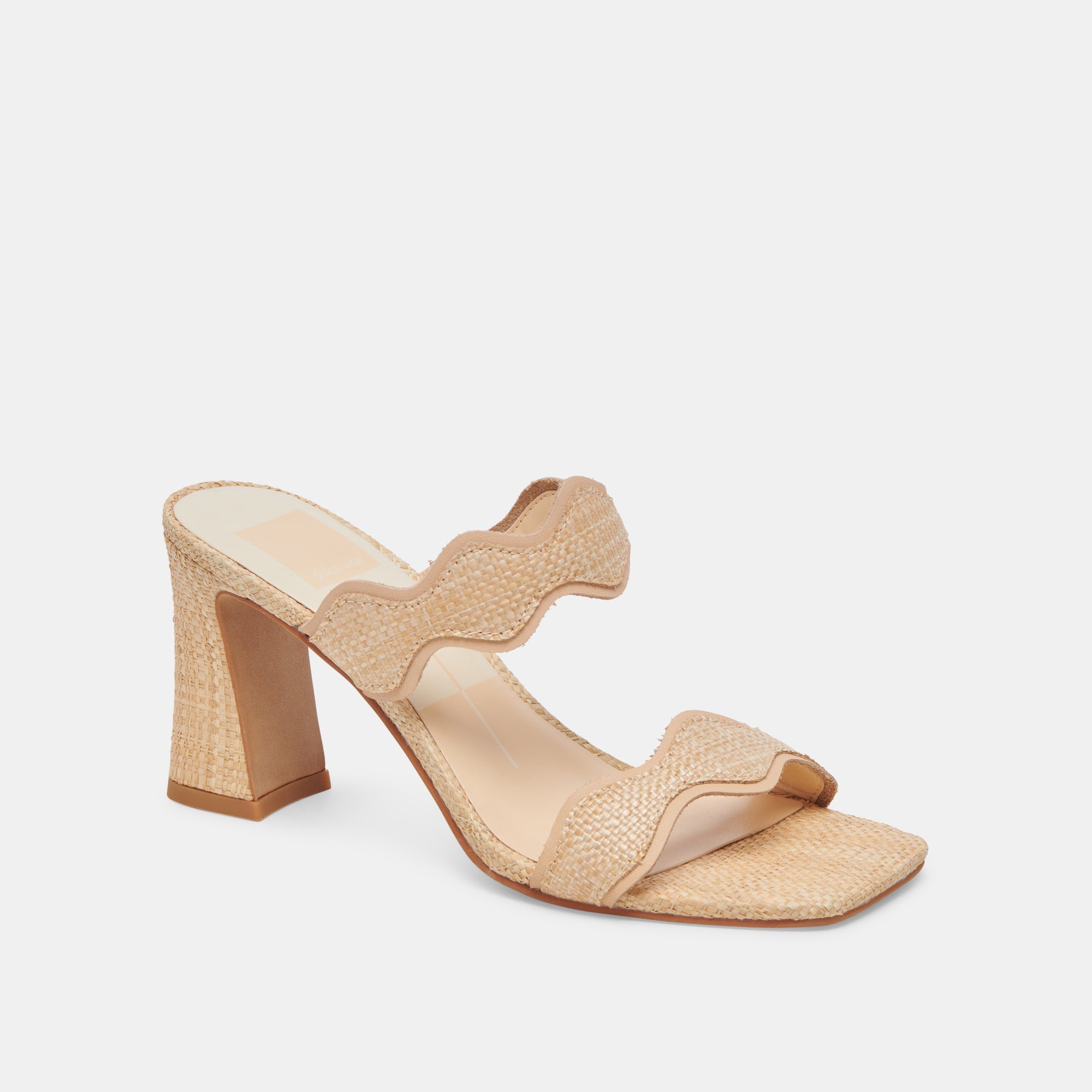 ILVA HEELS LT NATURAL RAFFIA - re:vita