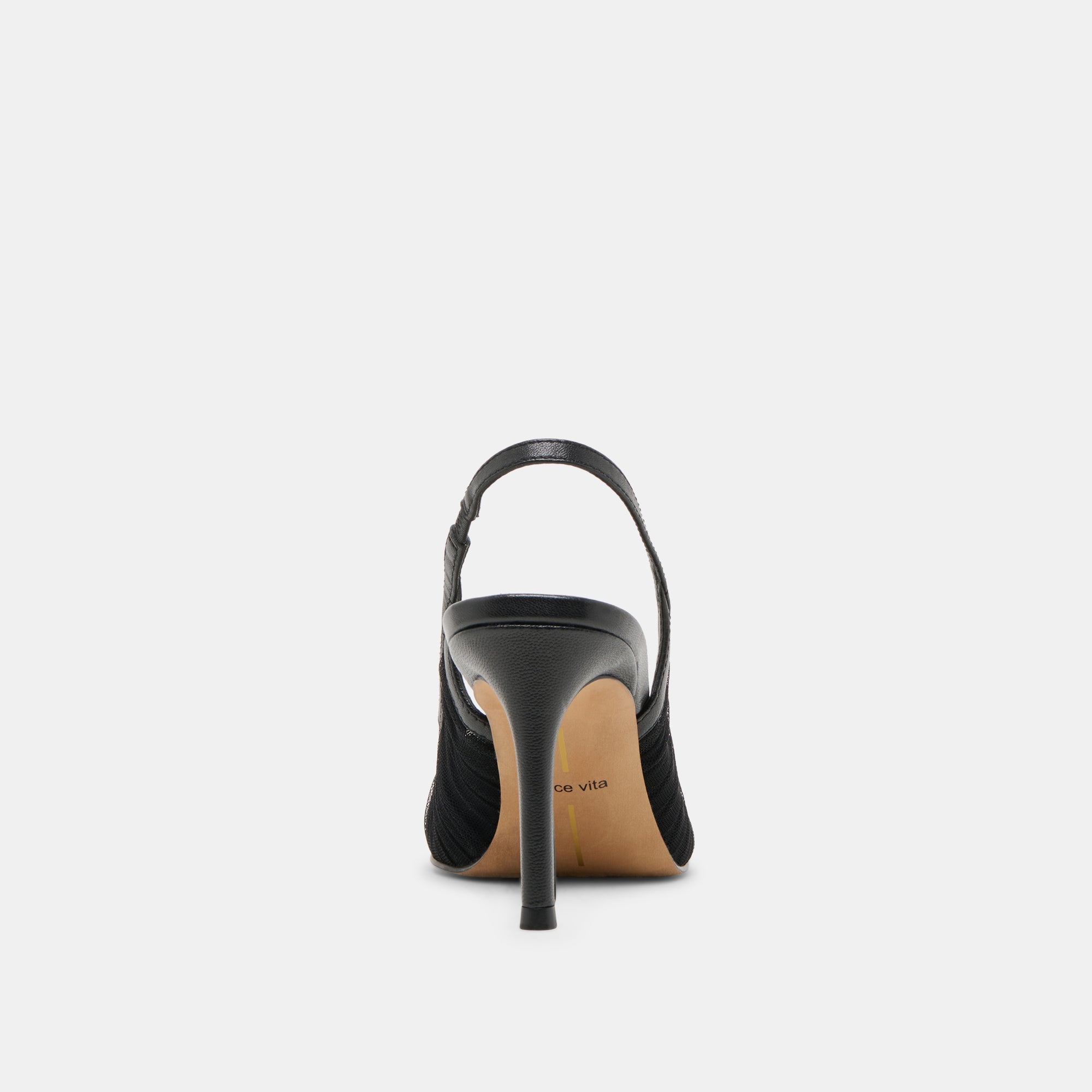 YELA HEELS BLACK TULLE
