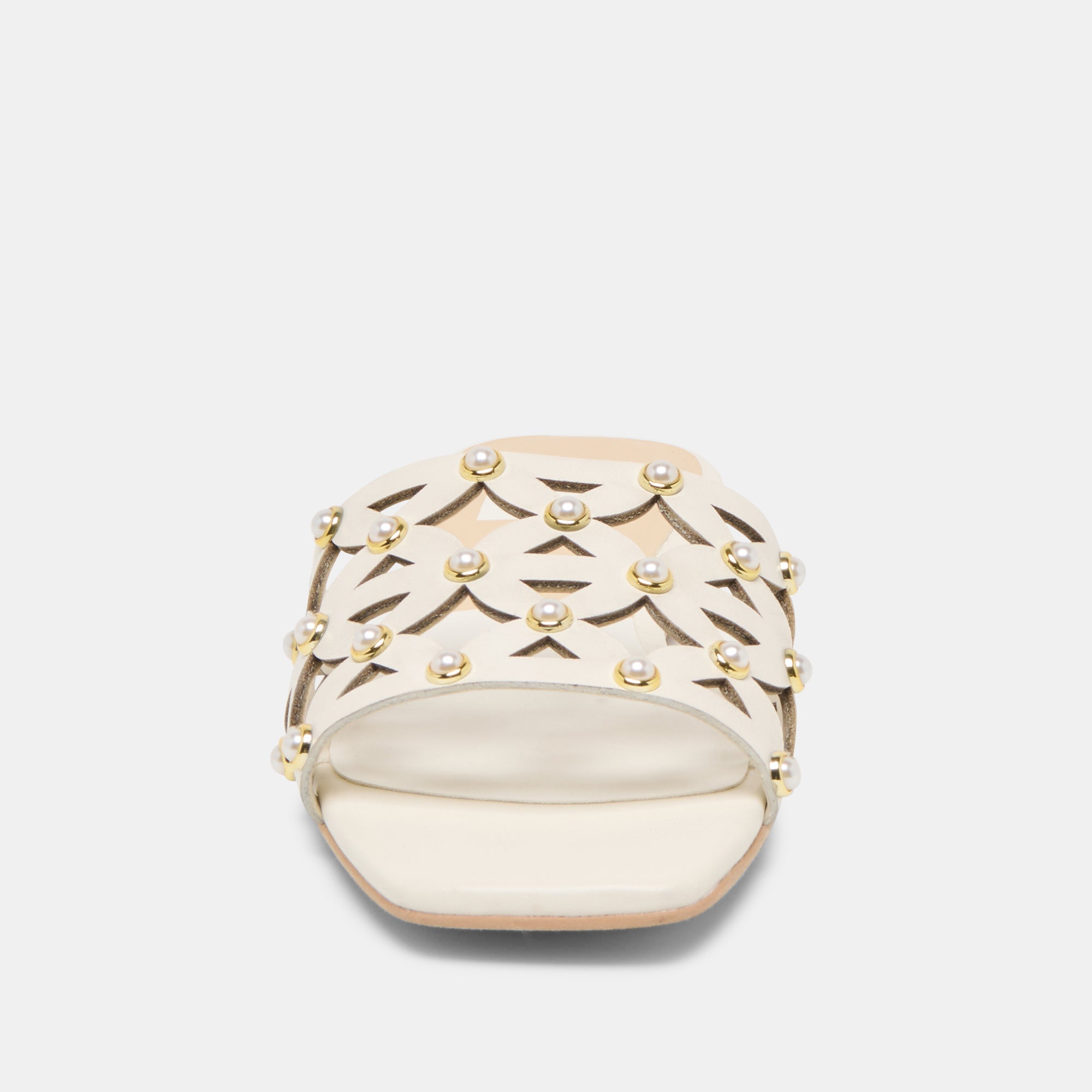 BERRIT SANDALS WHITE LEATHER