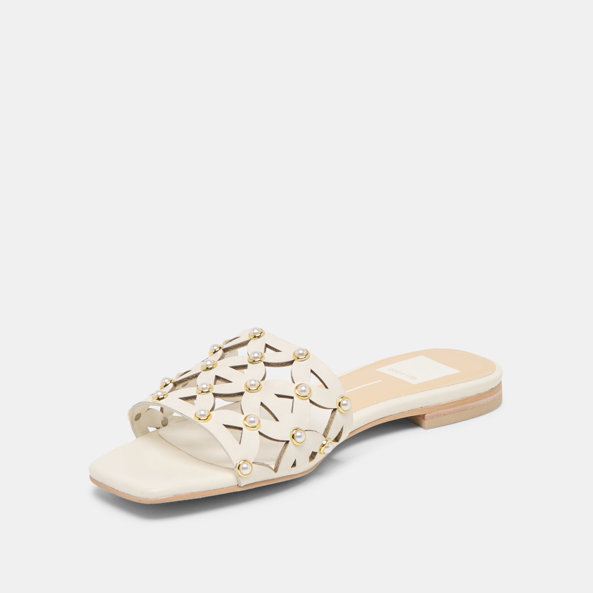 BERRIT SANDALS WHITE LEATHER