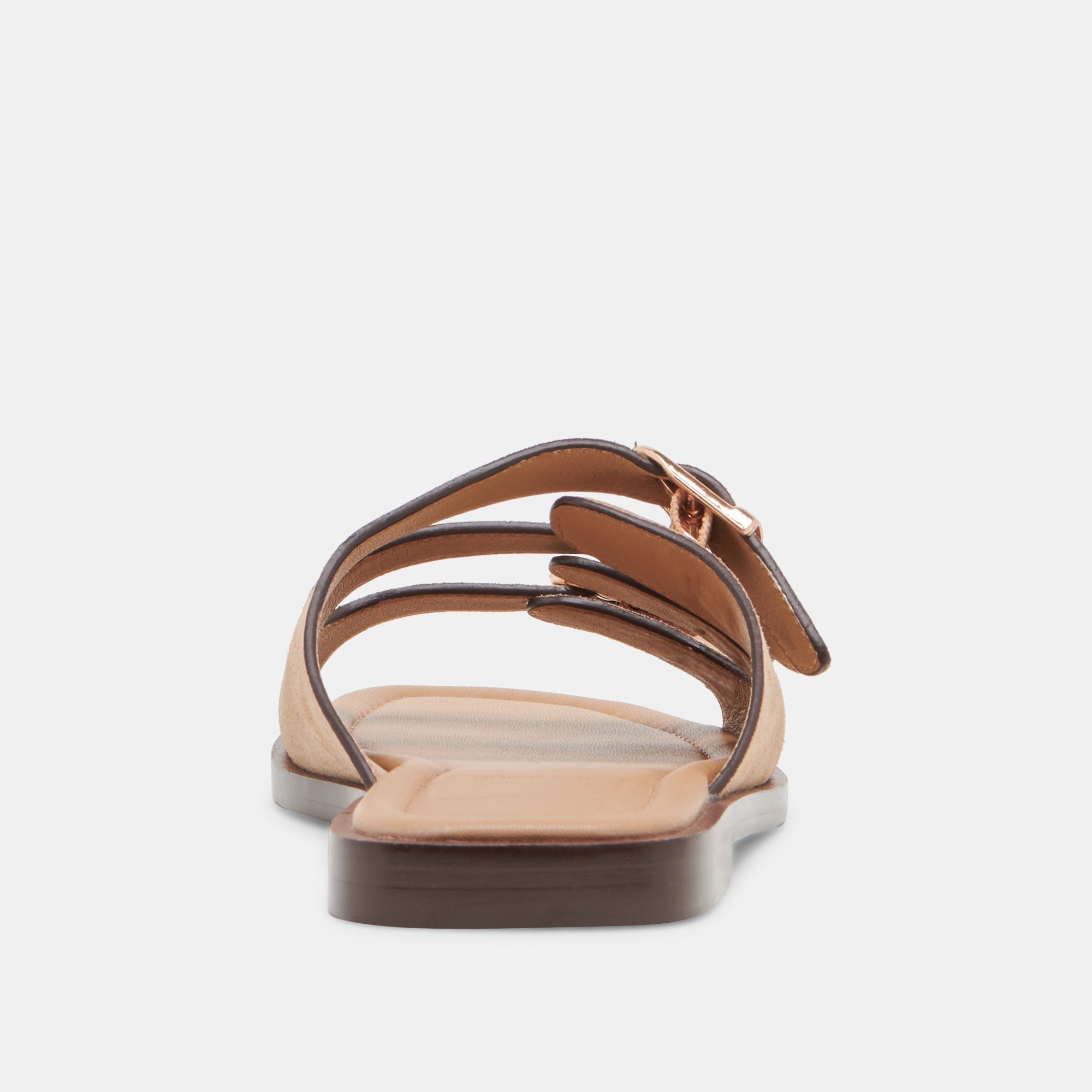 FIN SANDALS TAN SUEDE