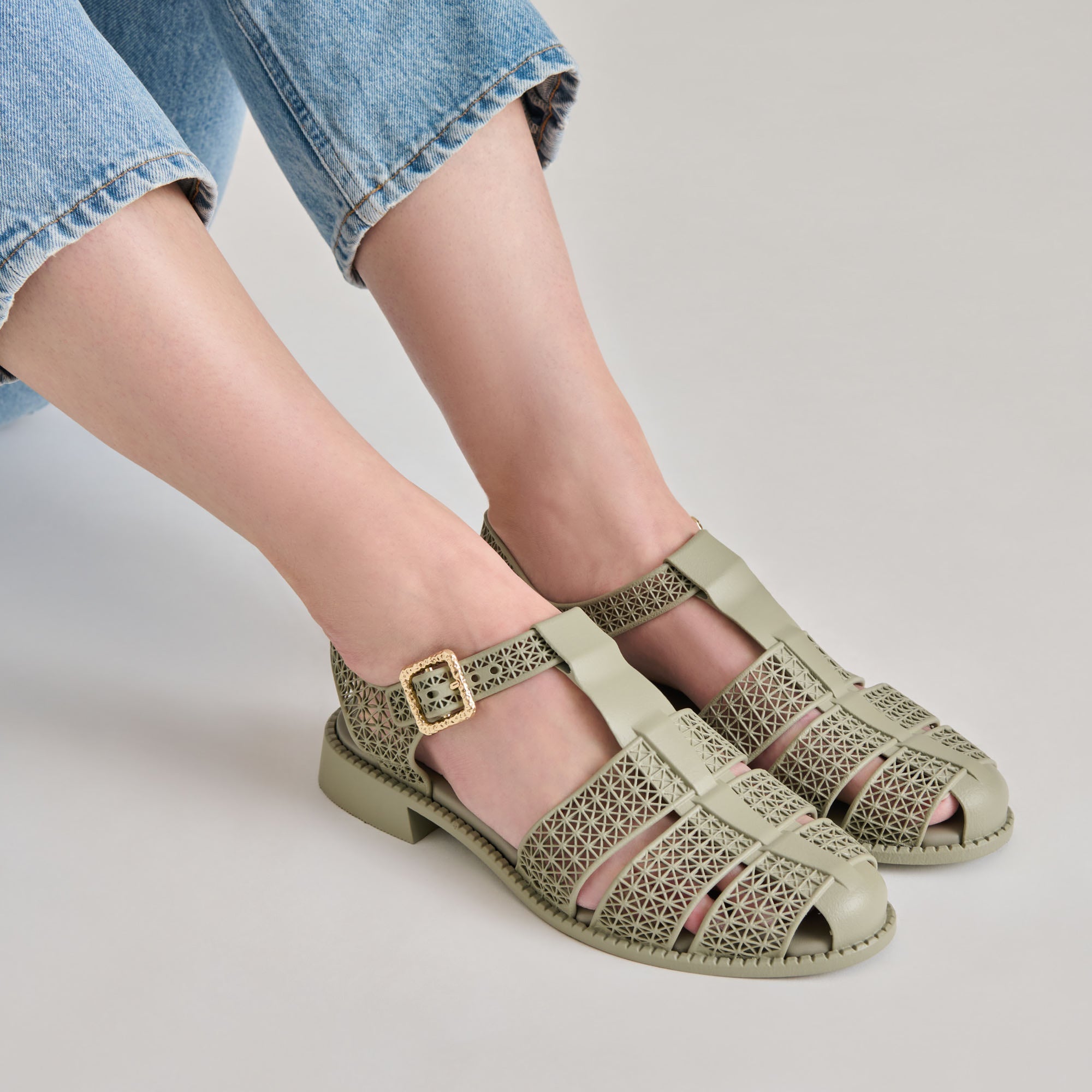 HOLIS 3D SANDALS LT SAGE