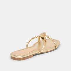 LOUIZ SANDALS GOLD STELLA