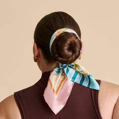 LA DOLCE VITA SCARF PASTEL MULTI