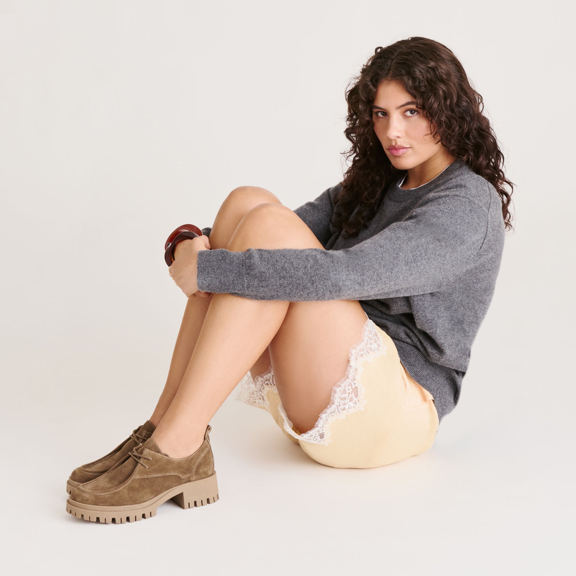 MILZA LOAFERS OLIVE SUEDE