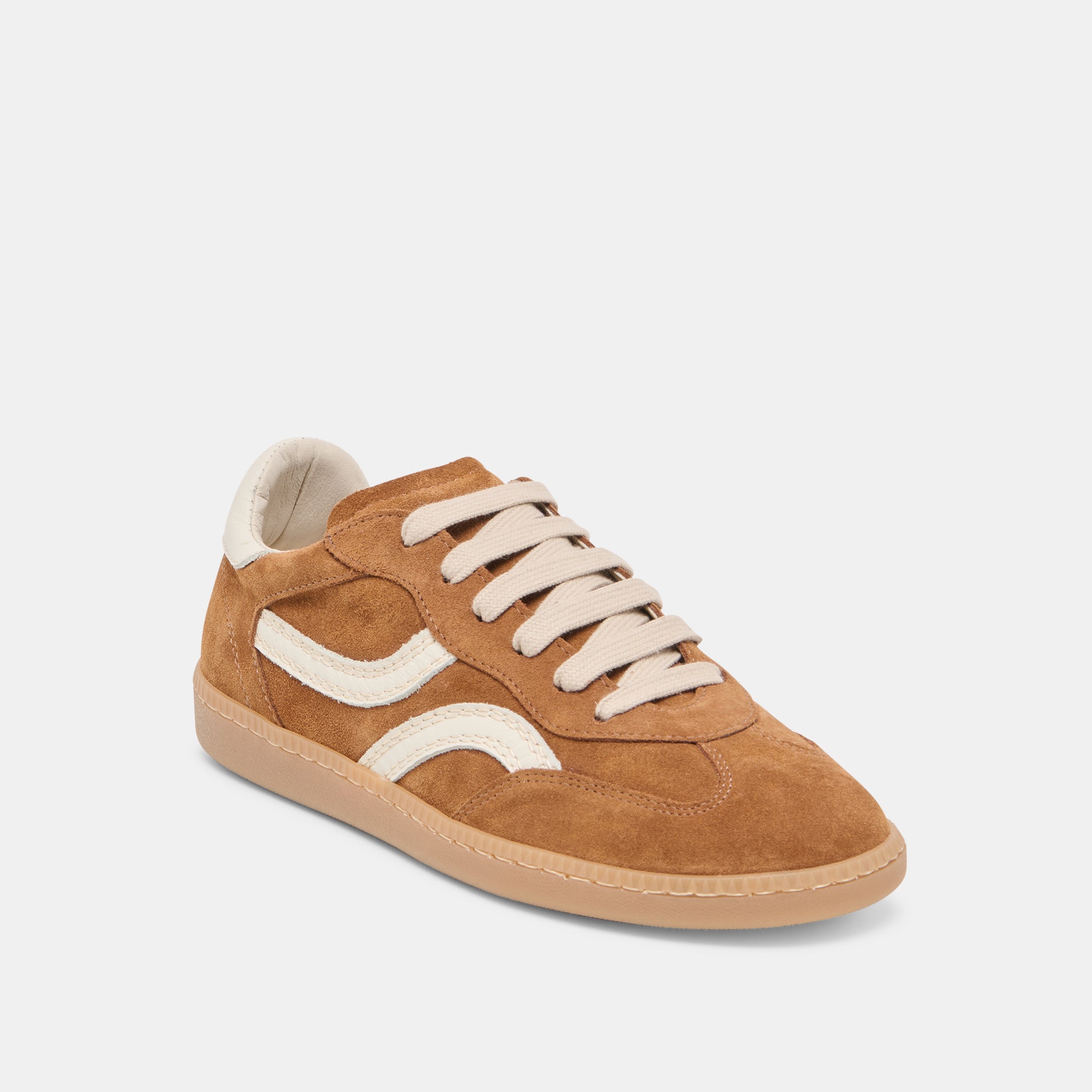 REBEL SNEAKERS PECAN SUEDE