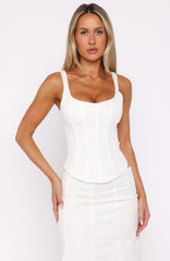 Empire Energy Bustier White