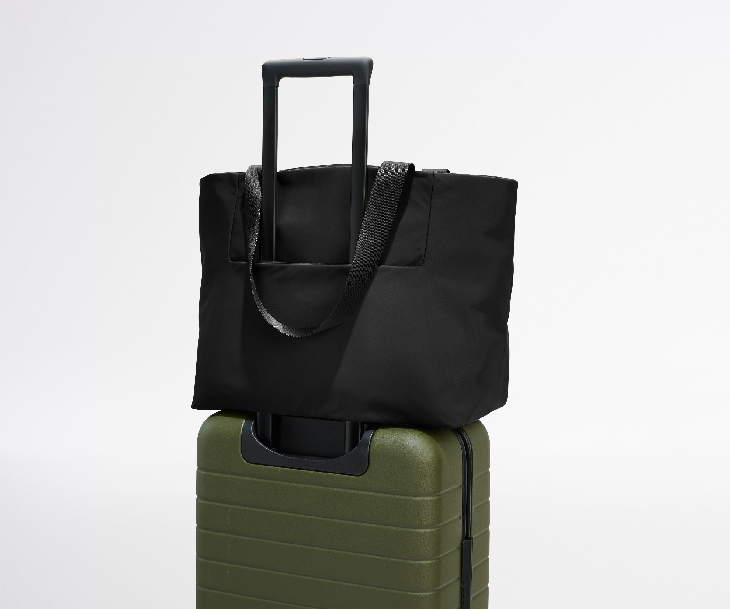 Featherlight Tote in Jet Black